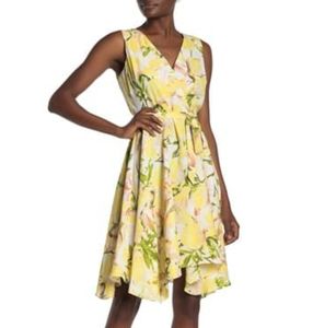 Yellow Floral Dress  NEW